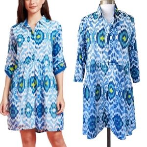 RO'S GARDEN DEAUVILLE Cotton Dress M
